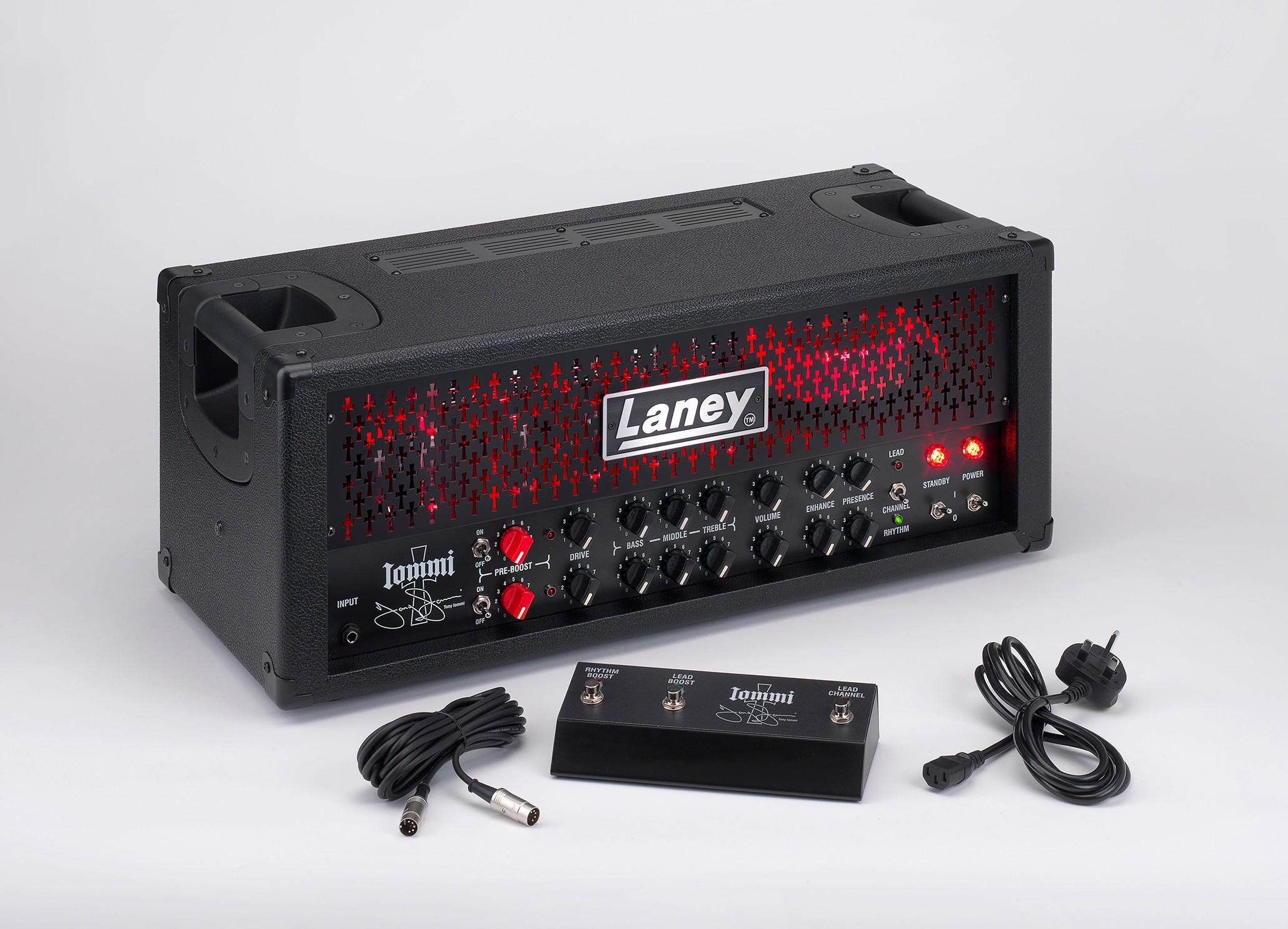 Laney Black Country Customs TI100 Tony Iommi Signature 100W Valve